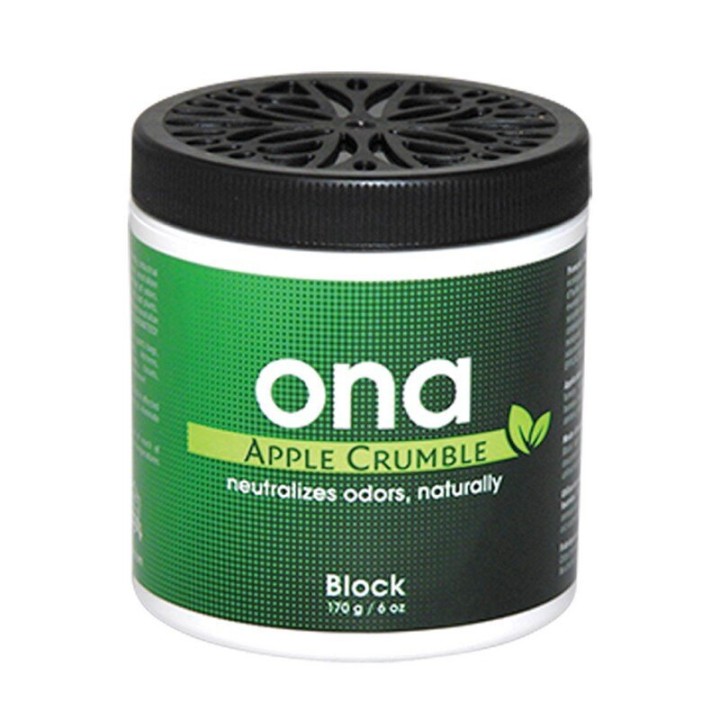 Ona Block Apple Crumble 170 g  1 - ONA Neutraliseur d'Odeur