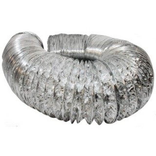 Alu-Dec 203mm 3m gaine aluminium flexible culture intérieur | Gaines