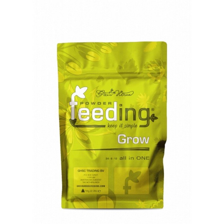 Green House Grow 1kg poudre développement végétatif professionnel | Green House Powder