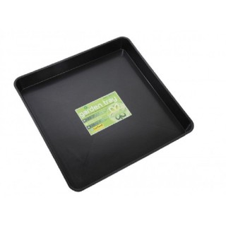 Garland Black Tray 60x60x12cm moulé injection 32L profond | Pots / Bacs