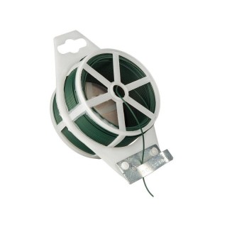 Lien Plastique Armé Vert 100 m  1 - Divers