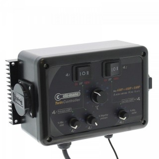 Cli-Mate Twin Controller 4+4A entrée sortie air indépendants | Contrôle Climatique