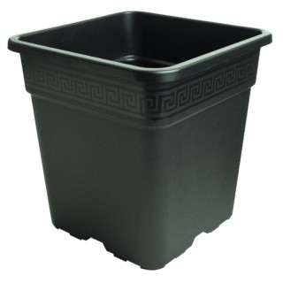 Pot Carré 25l 33.5cm plastique très grande capacité culture pro | Pots / Bacs