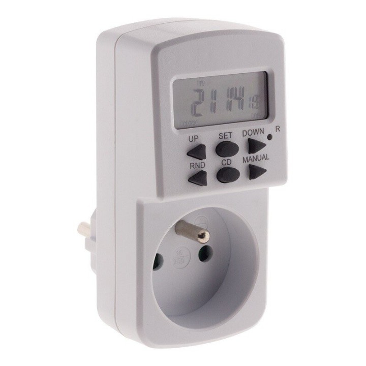 Programmateur Otio emballage écran LCD spécifications détail | Accessoires Electrique