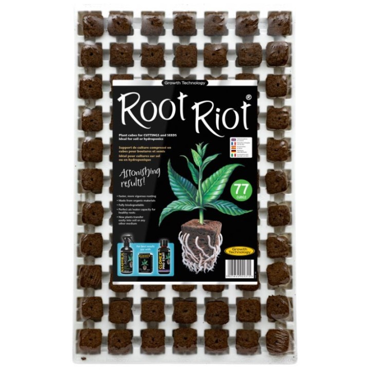 Root Riot 77 cubes organiques spongieux germination boutures | Boutures / Germination
