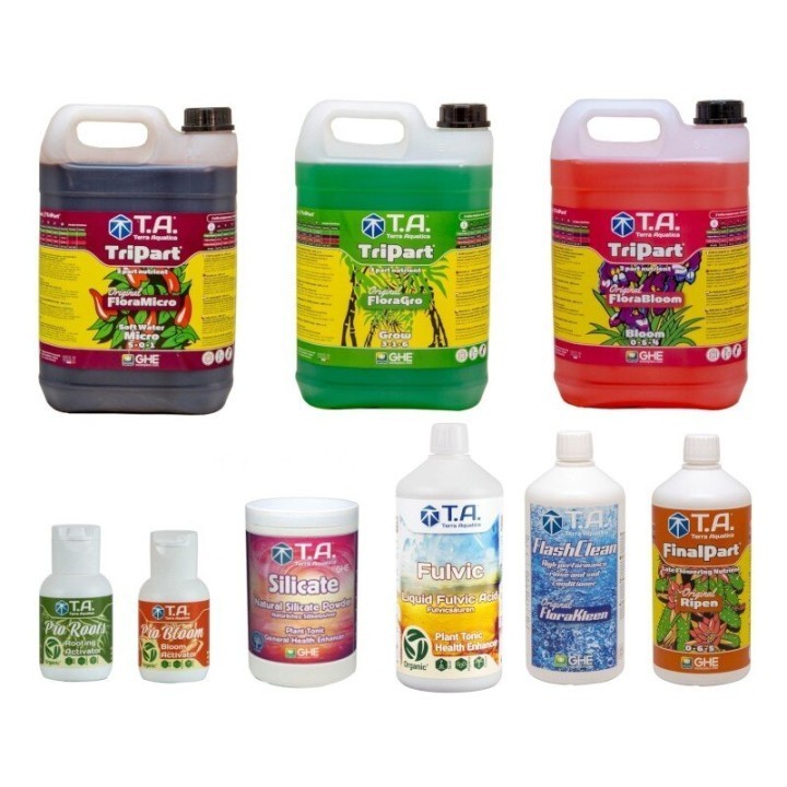 Terra Aquatica Pack XXL TriPart Hard Water FloraGrow Bloom Micro | Terra Aquatica