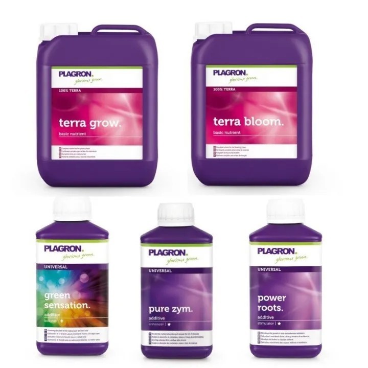 Plagron Pack XL Terra Green Sensation Grow Bloom set terre | Plagron