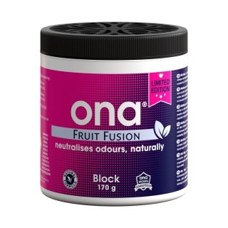 Ona Block Fruit Fusion 170g bloc solide parfum fruits tropicaux | ONA Neutraliseur