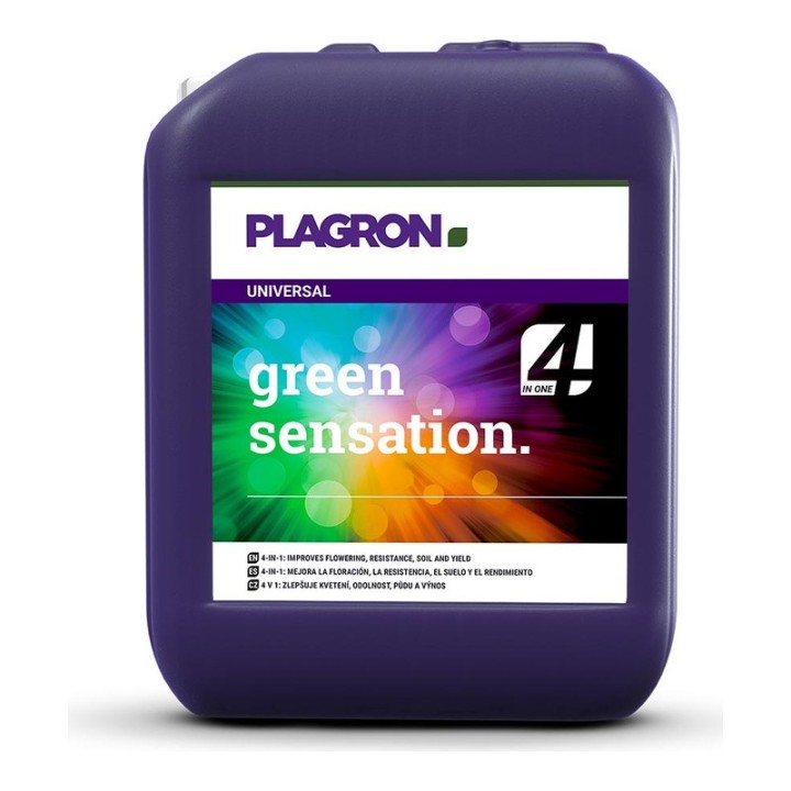 Plagron Green Sensation 5l booster 4-en-1 format professionnel | Plagron