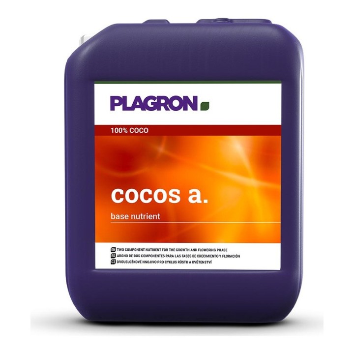 Plagron Cocos A+B 2x5l emballage étiquette dosage professionnel | Plagron
