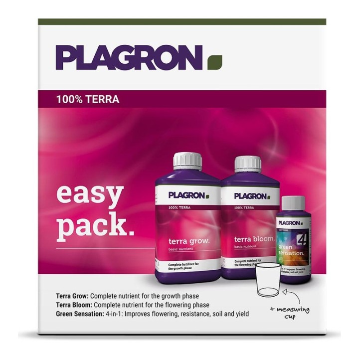 Plagron Easy Pack Terra kit complet terreau débutant photo | Plagron
