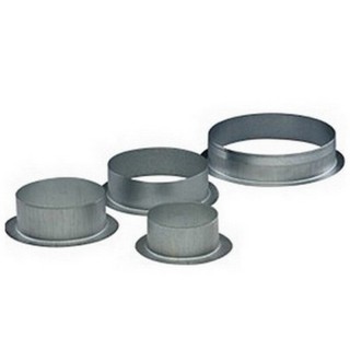 Flange 125mm bride murale raccordement ventilateur conduit | Flanges