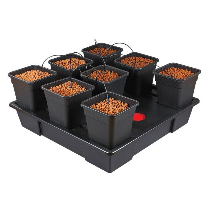 Nutriculture Wilma XL 8 système goutte-à-goutte 8 pots 18l | Arrosage Automatique