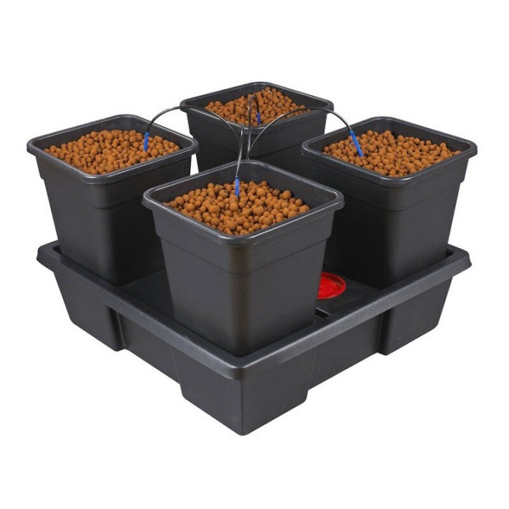 Nutriculture Wilma XL 4 système goutte-à-goutte 4 pots 18l | Arrosage Automatique